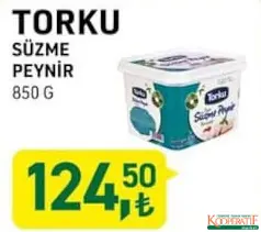 TORKU SÜZME PEYNİR 850 G TORKU SÜZME PEYNİR 850 G